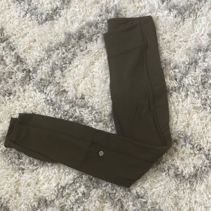 Lululemon leggings Olive Green